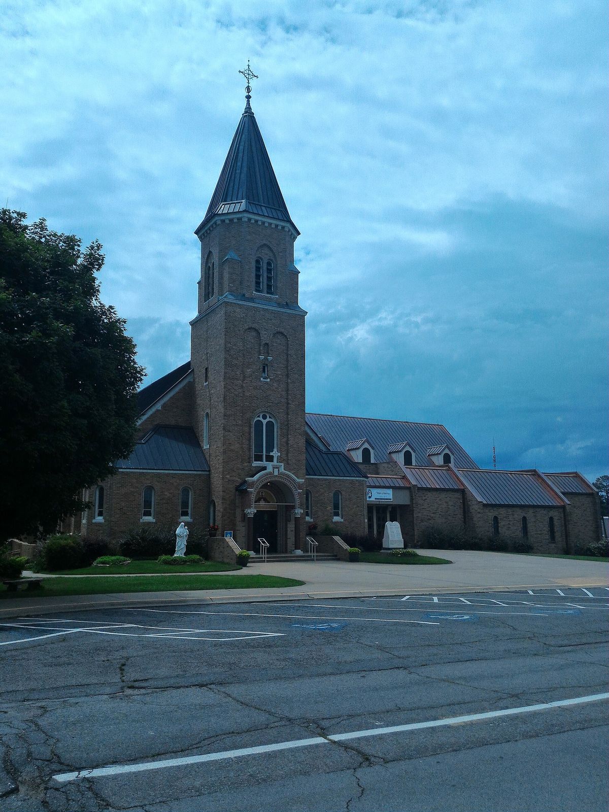 Saint Joseph Church in Conway, the parish of the St. Joseph Colony founded in 1878