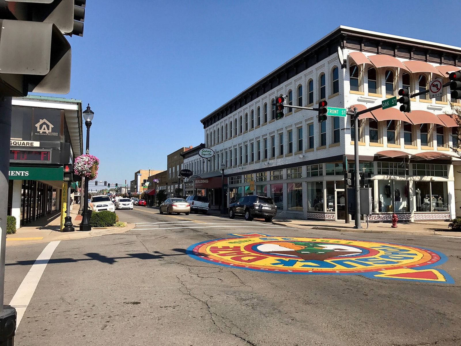 Downtown Conway at Toad Suck Square