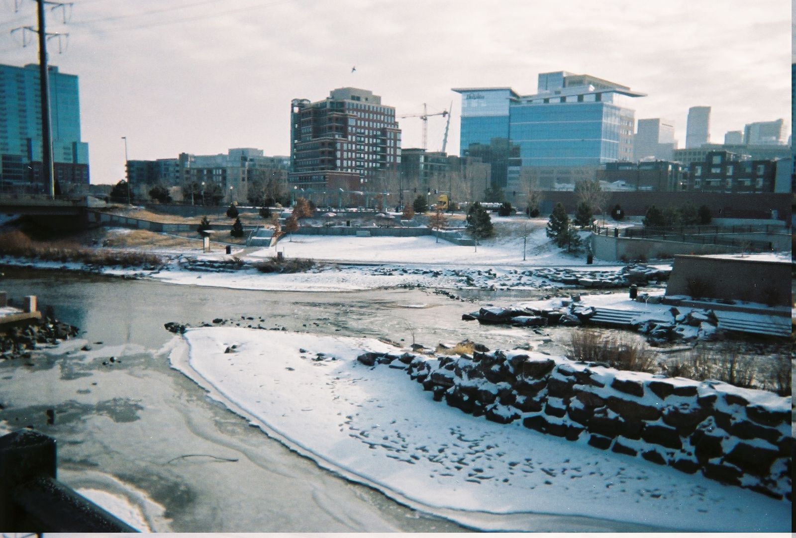 Confluence Park in Denver, where Cherry Creek flows into the South Platte River